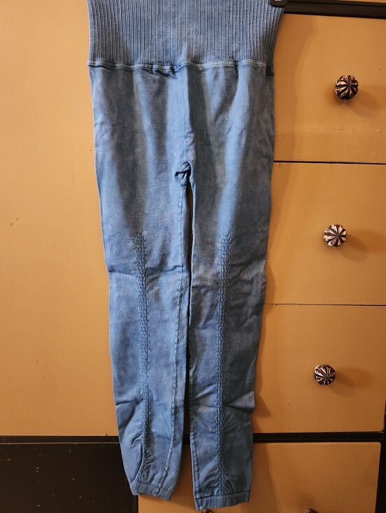 FP Movement by Free People Pants - Free People Movement Athletic Leggings In Slate Blue